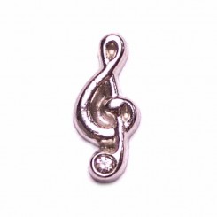 Treble Clef with Diamante